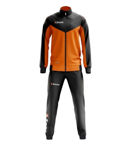 Детски Анцуг ZEUS Tuta Relax Ulysse Nero/Arancio Fluo