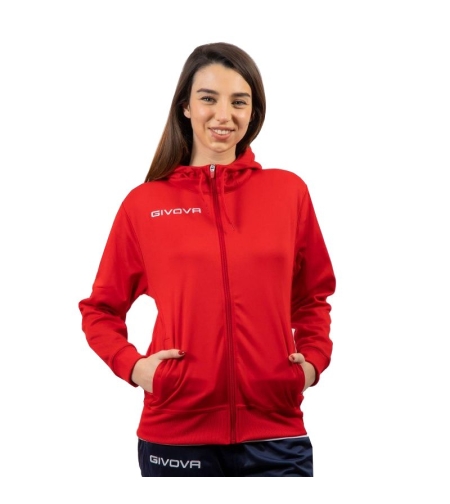 Дамски Суичър GIVOVA Felpa (Full Zip) 500 0012