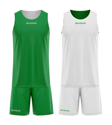 Детски Двулицев Баскетболен Екип GIVOVA Kit Double 1303