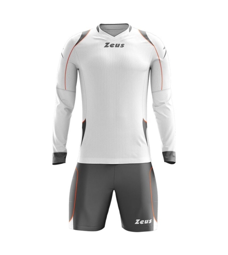Вратарски Екип ZEUS Kit Gk Paros Bianco/Grigio scuro