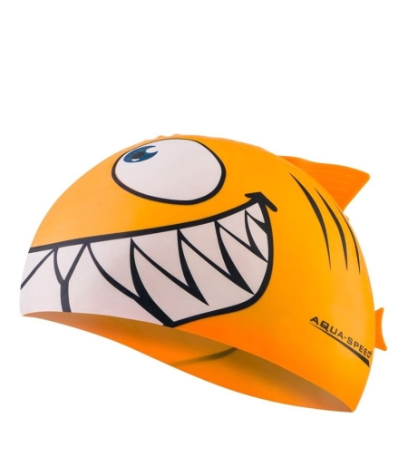 Шапка За Плуване AQUA SPEED Swim Cap Shark 75