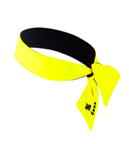 Двулицева Бандана ZEUS Bandana Padel Nero/Giallo Fluo