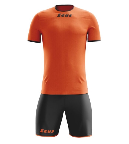 Детски Футболен Екип ZEUS Kit Sticker Arancio Fluo/Nero