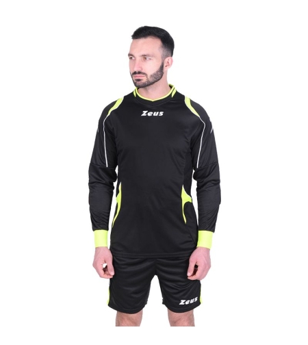 Вратарски Екип ZEUS Kit Gk Paros Nero/Giallo Fluo