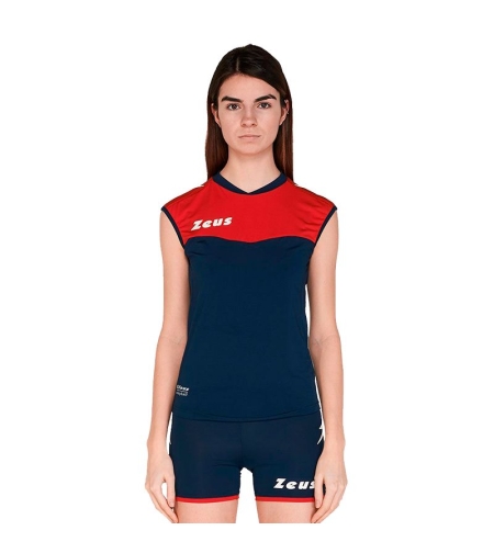 Волейболен Екип ZEUS Kit Volley Sara Slim Fit Blu/Rosso