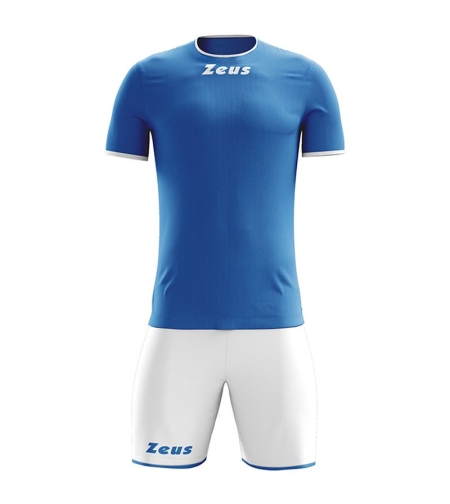 Детски Футболен Екип ZEUS Kit Sticker Royal/Bianco