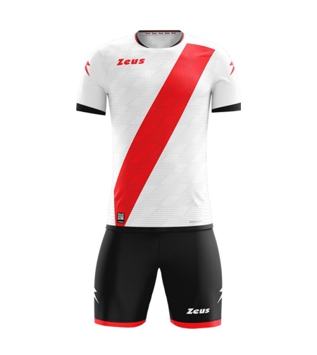 Детски Футболен Екип ZEUS Kit Icon River Plate Bianco/Rosso