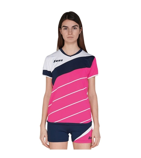 Дамски Волейболен Екип ZEUS Kit Lybra Donna Fucsia/Blu