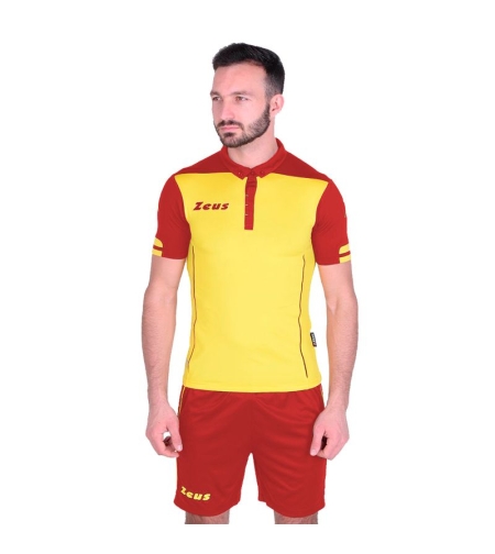 Футболен Екип ZEUS Kit Aquarius Giallo/Rosso