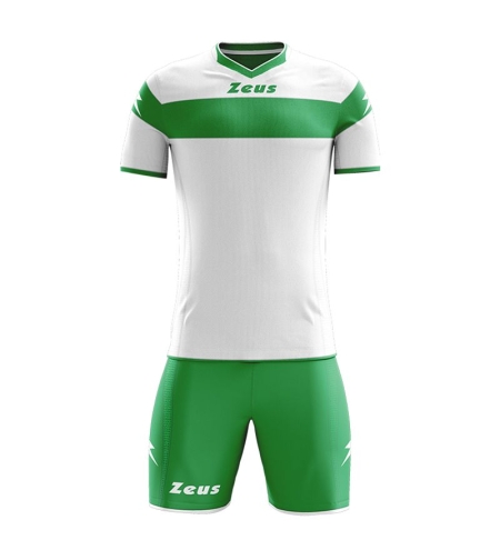 Детски Футболен Екип ZEUS Kit Apollo Bianco/Verde