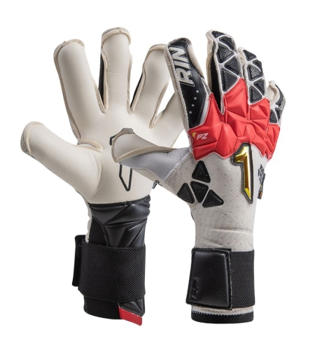 Вратарски Ръкавици RINAT Xtreme Guard Zhero Pro Grey/Red/White