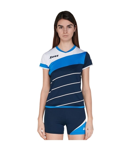 Дамски Волейболен Екип ZEUS Kit Lybra Donna Blu/Light Royal