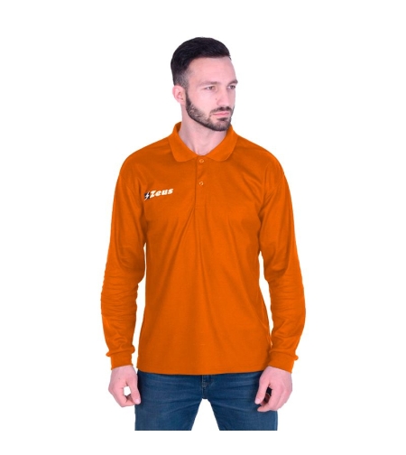 Мъжка Блуза ZEUS Polo Basic ML Arancio