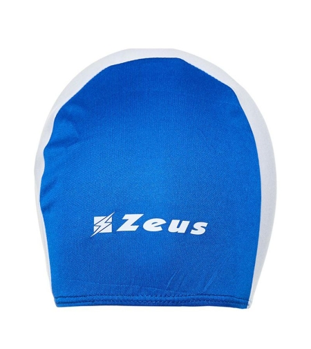 Шапка За Плуване ZEUS Cuffia Nuoto Eko Royal/Bianco