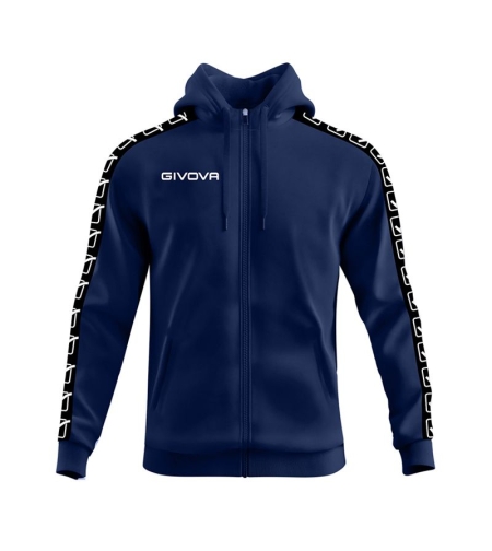 Детски Суичър GIVOVA Felpa Full Zip Band 0004