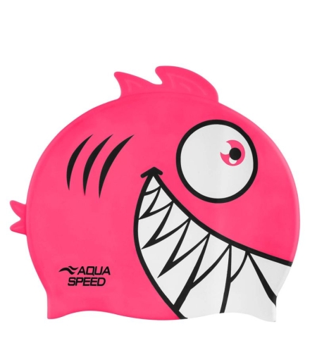 Шапка За Плуване AQUA SPEED Swim Cap Zoo Pirana 03