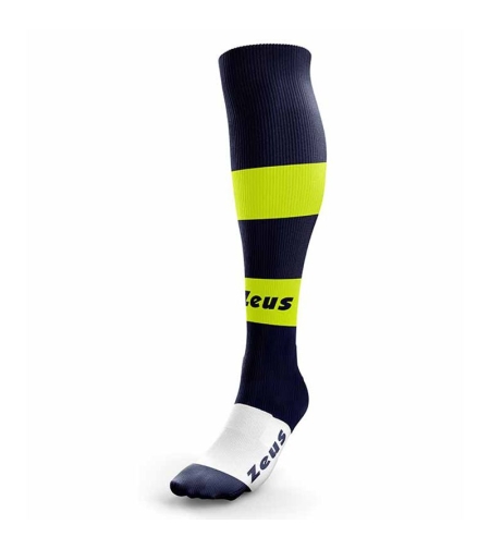 Калци ZEUS Calza Parma Blu/Giallo Fluo