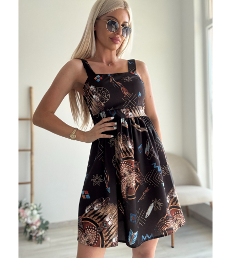 Кафява рокля Roma