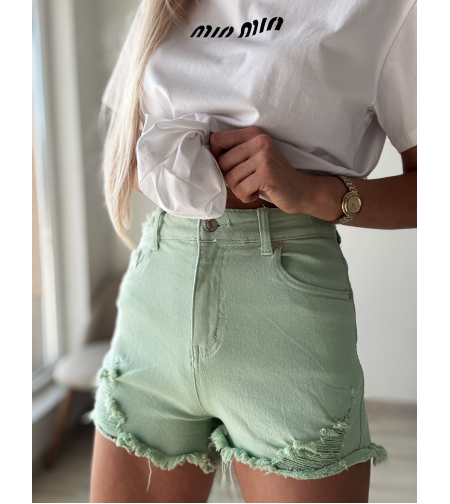 Ментови къси дънки MINT