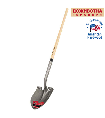 TRUPER Заострена лопата LIFETIME с дървена дръжка