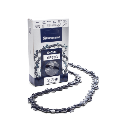 Верига Husqvarna X-Cut® C85 3/8 15 56 пети прав зъб /супер зъб/