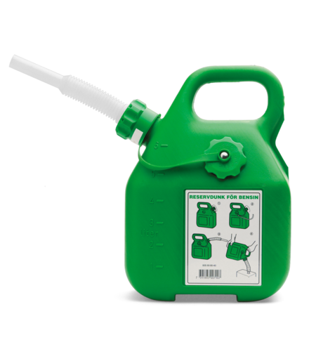 Зелена бензинова туба