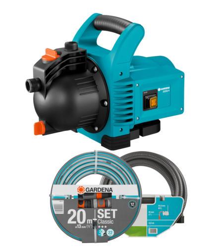 Градинска помпа 3000/4, комплект