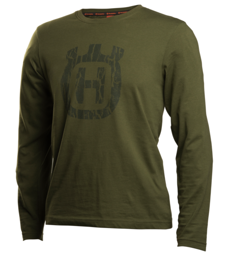 Xplorer T-shirt long sleeve unisex bark camo