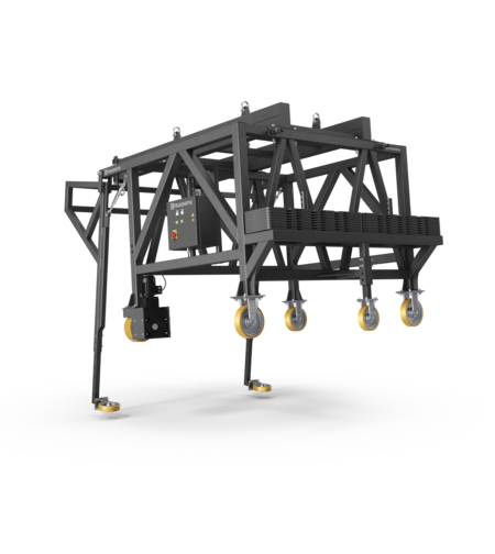 Такелажна рамка – конусен покрив