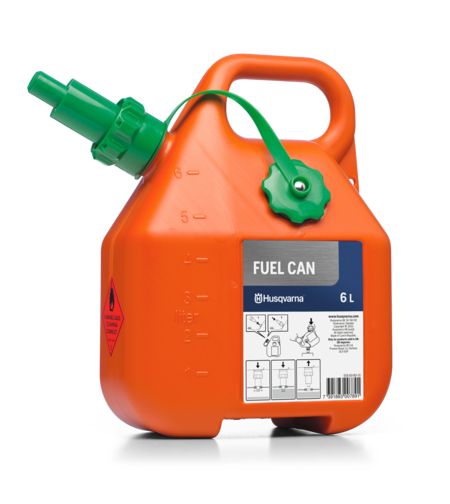 Бензинова туба 6 л, оранжева