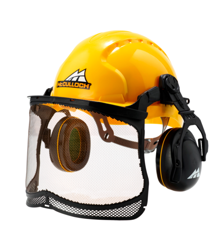 Каска за работа в гората