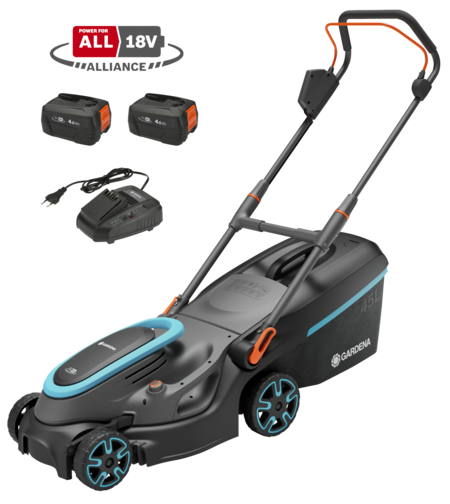 Battery Lawnmower PowerMax 37/36V P4A Set