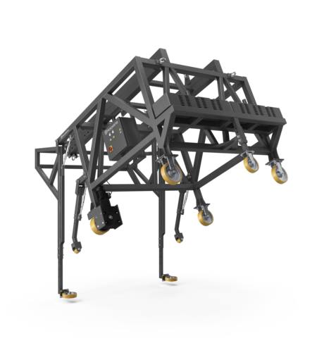 Такелажна рамка – куполен покрив