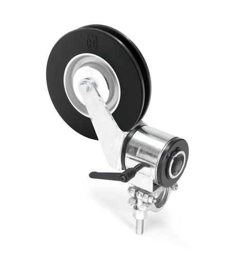 Swivel pulley, ball bearing