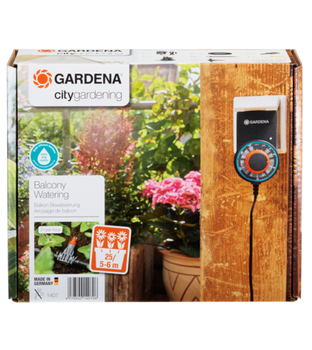 Напълно автоматично поливане на цветарници