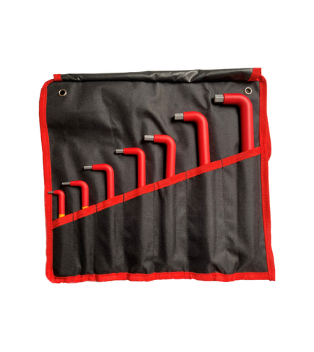 Insulated L-key set, 7 pcs
