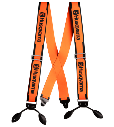 Husqvarna тиранти с кожени закопчалки