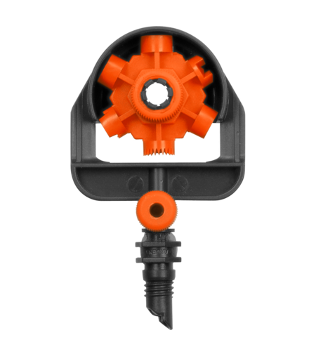 Разпръскваща дюза с 6 форми на струята