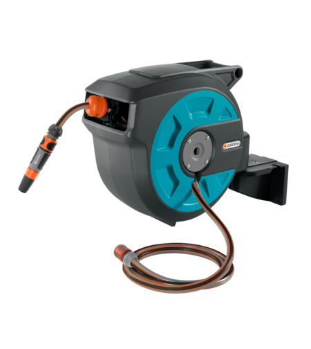 Wall-Mounted Hose Box 15 roll-up automatic