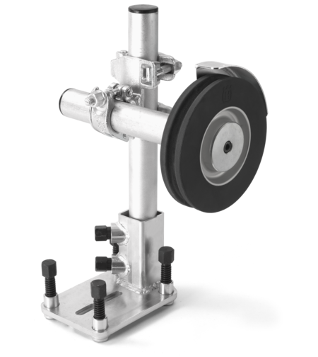 Offset pulley kit, round tube