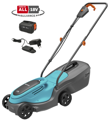 Battery Lawnmower PowerMax 30/18V P4A Set