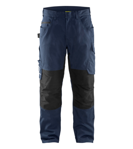 Trouser with knee pocket Service dark Navy/Black