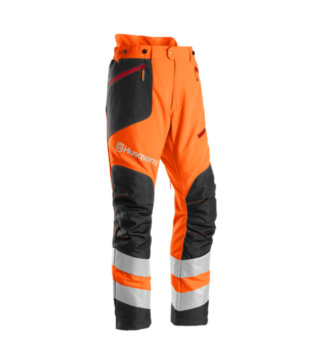 Brushcutting- and trimmer trousers, High Viz
