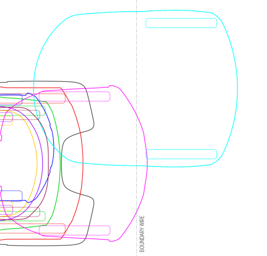 Automower workbench contour drawing 2019