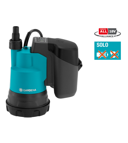 Battery Clear Water Submersible Pump 2000/2 18V P4A - solo