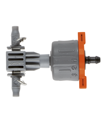 Регулируема редова капкова глава, изравняваща налягането