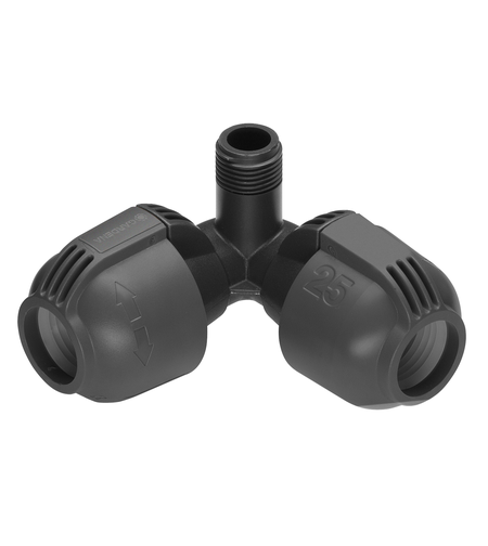 Ъглово разклонение 25 мм x 1/2