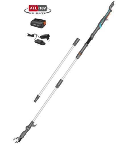 Battery Telescopic Pruning Loppers HighCut 360/18V P4A Ready-To-Use Set