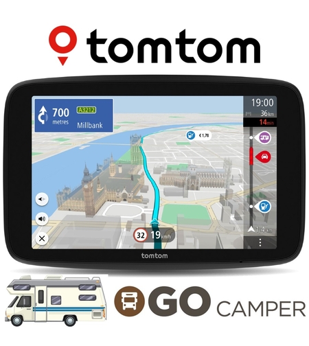 GPS Навигация TomTom за Кемпер/Каравана GO Camper Max 7 (2-nd Generation)