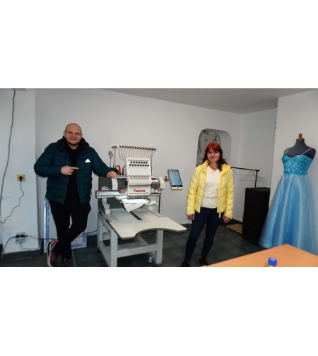 Бродировъчна машина / Едноглава / QMT - 152025 600 х 400